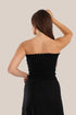 Elastic voile tube top